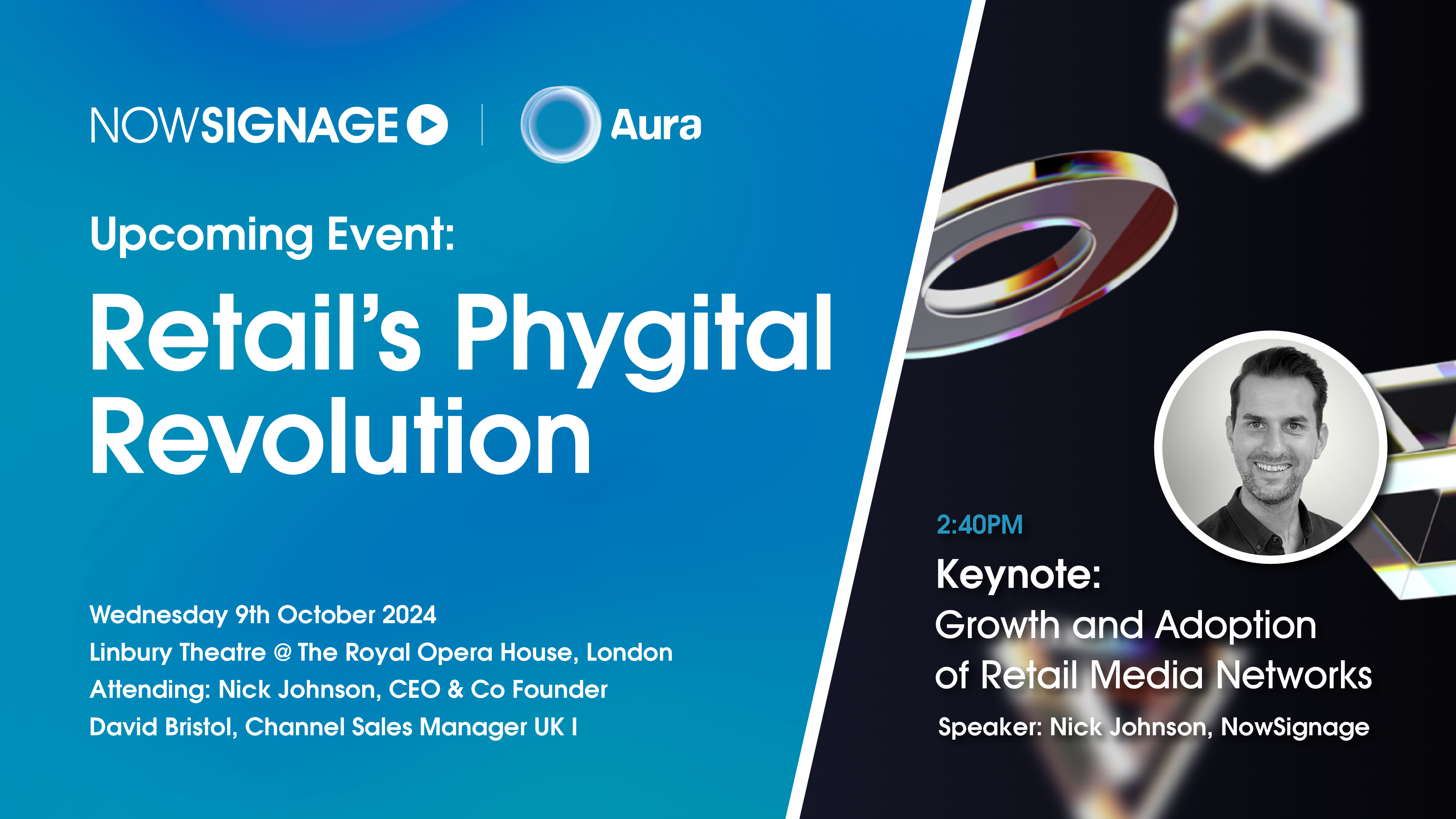 Retail’s Phygital Revolution – NowSignage at Aura’s Showcase Event